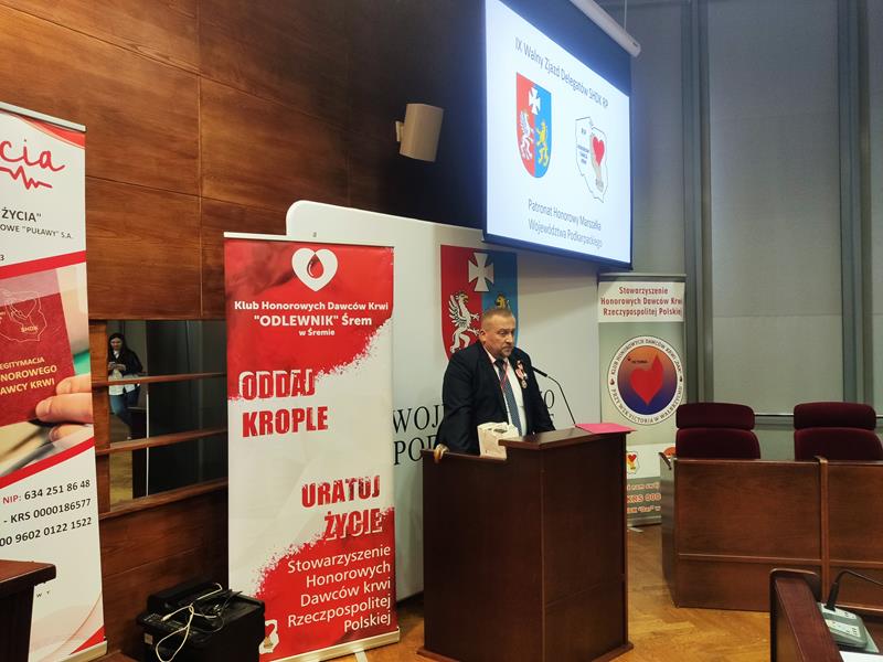 KONGRES SHDK RP I ZBIÓRKA KRWI