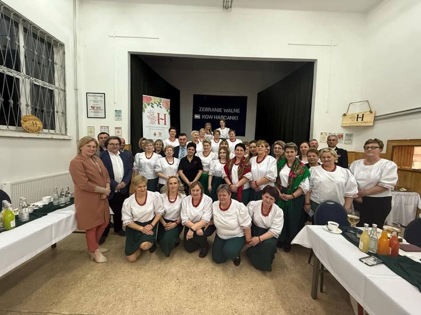 Pierwsze walne zebranie sprawozdawcze za rok 2024 KGW Harcanki